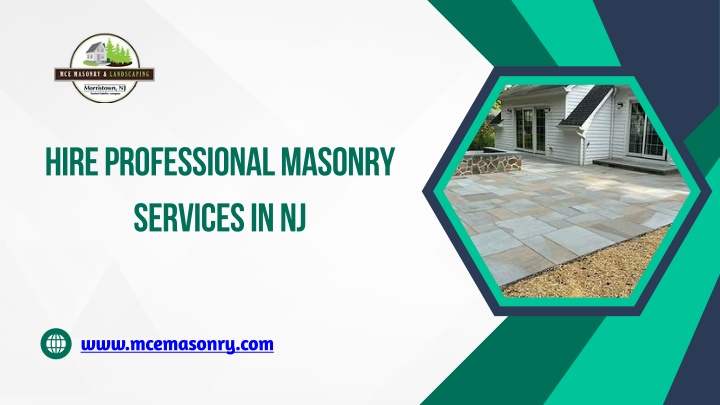 Hire Professional Masonry Services in NJ- MCE Masonry & Landscaping