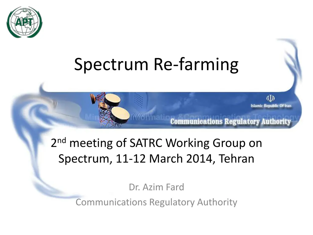 spectrum re farming n.w