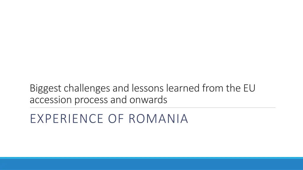 biggest challenges and lessons learned from n.w