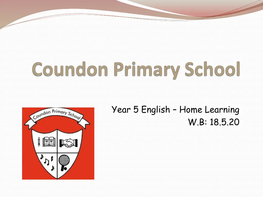 year 5 english home learning n.w
