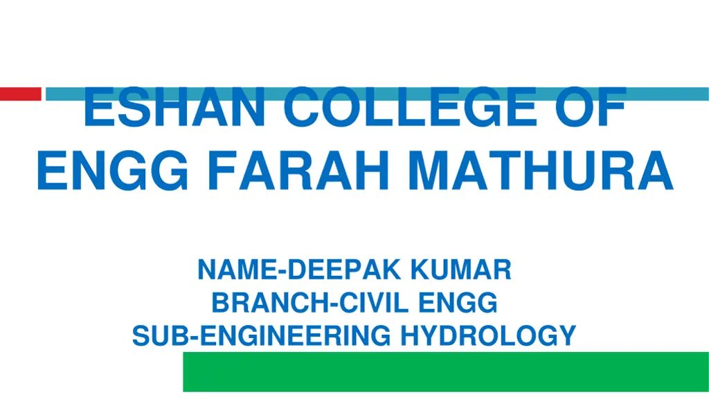 eshan college of engg farah mathura farah mathura n.w