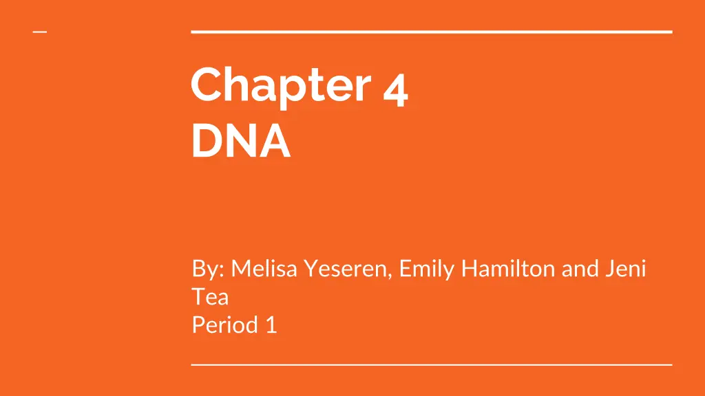 chapter 4 dna n.w