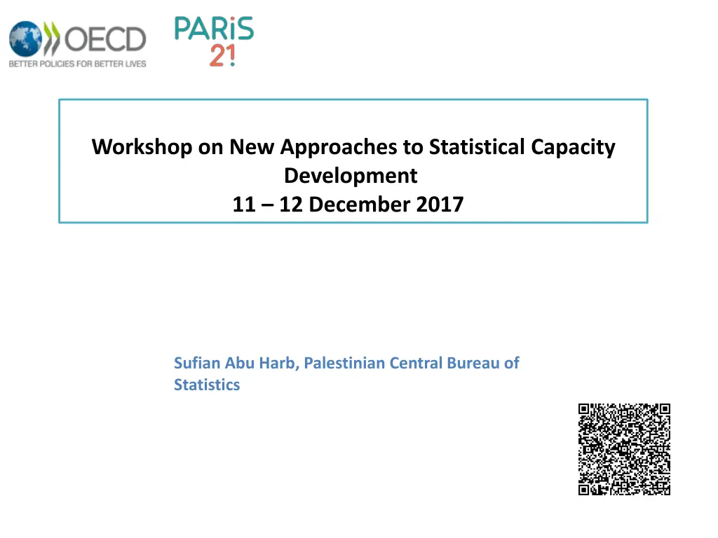 workshop on new approaches to statistical n.w