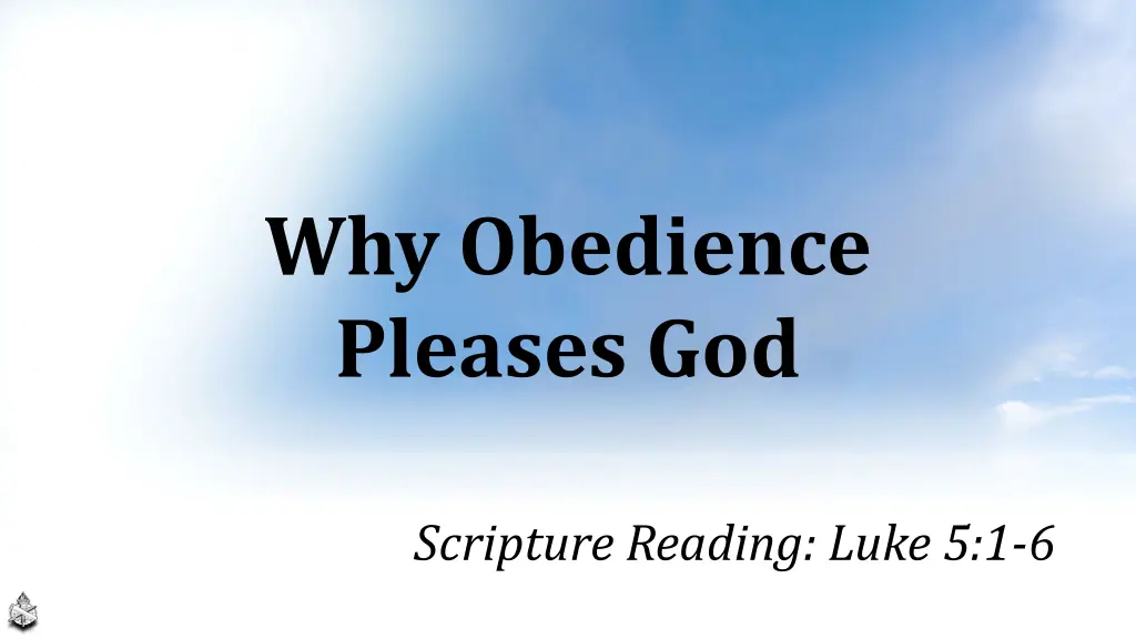 why obedience pleases god n.w