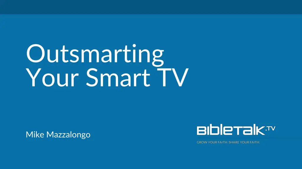 outsmarting your smart tv n.w
