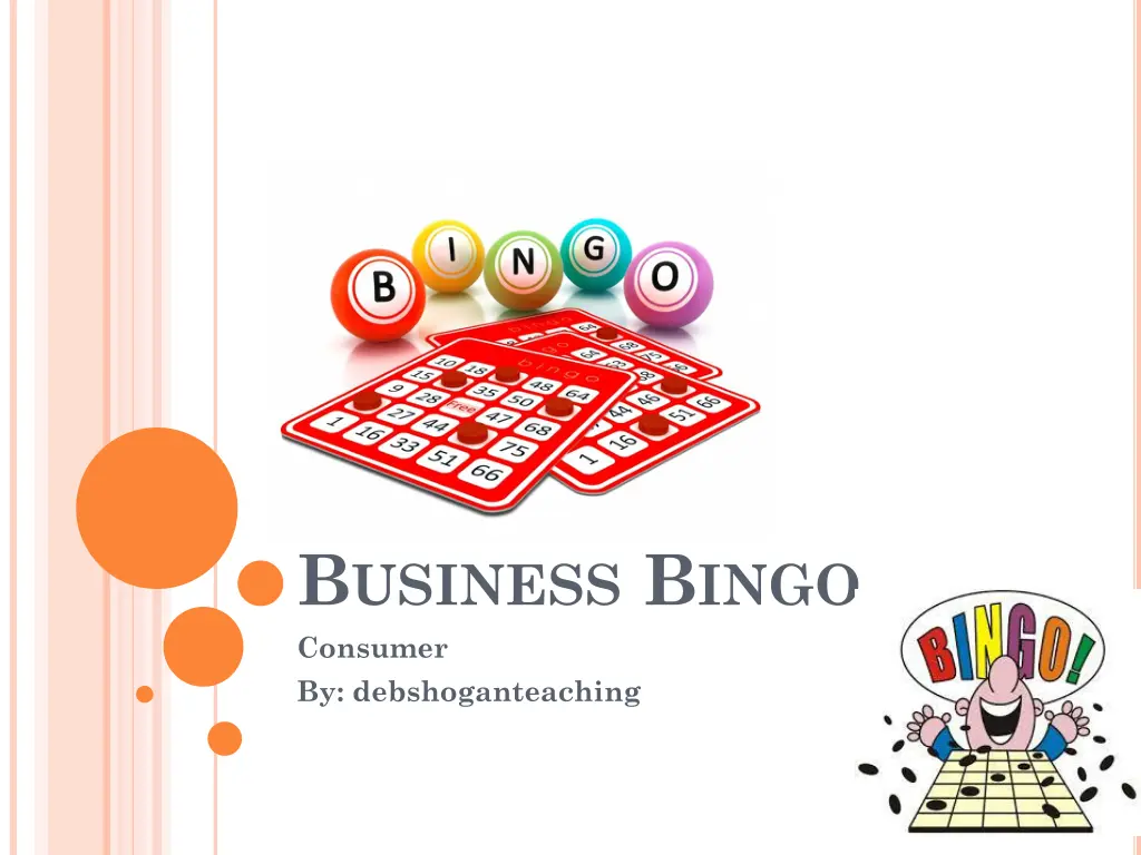 b usiness b ingo consumer by debshoganteaching n.w