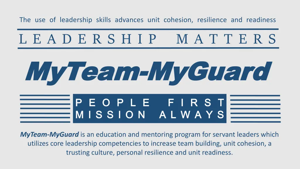 the use of leadership skills advances unit n.w