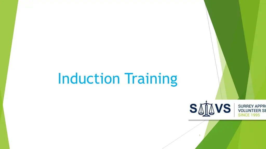 induction training n.w