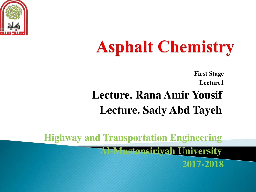 first stage lecture1 n.w