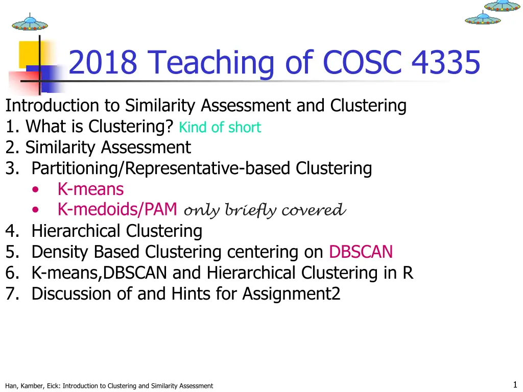 2018 teaching of cosc 4335 n.w