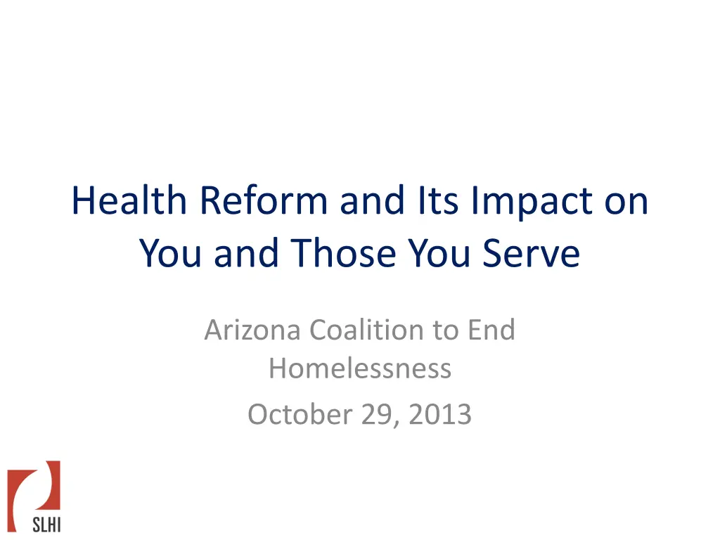 health reform and its impact on you and those n.w