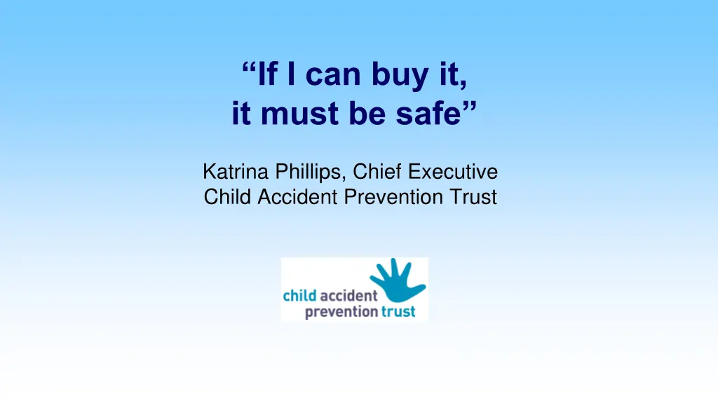 if i can buy it it must be safe n.w