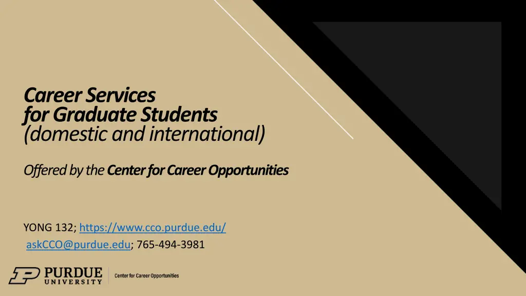 career services for graduate students domestic n.w
