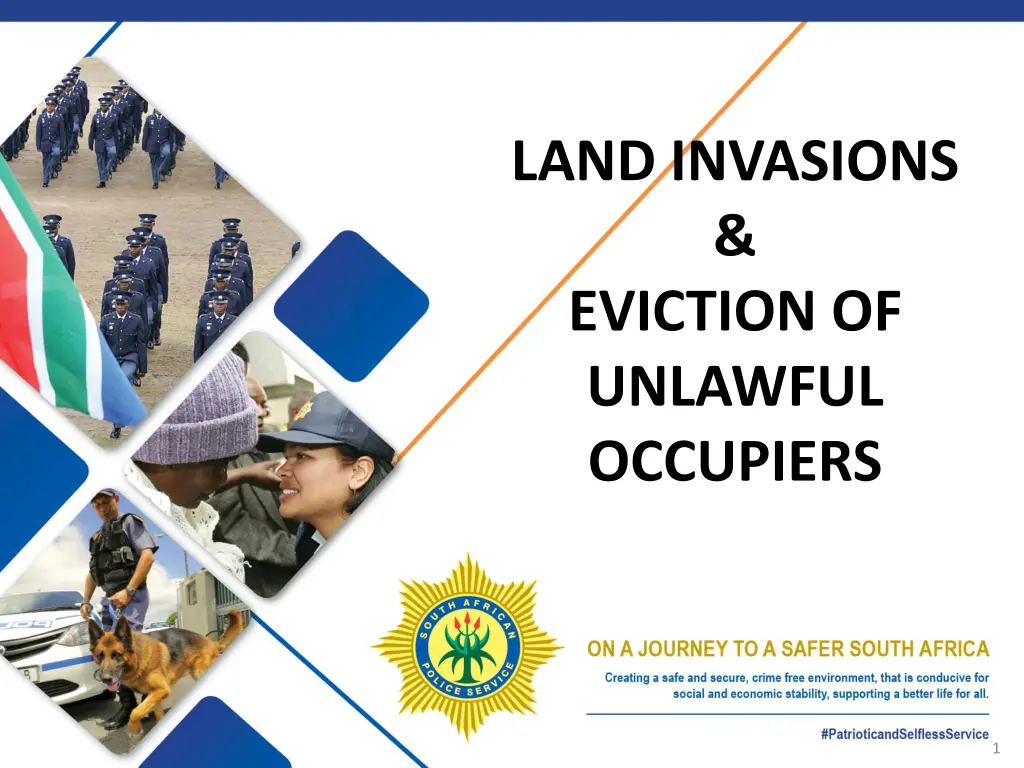 land invasions eviction of unlawful occupiers n.w
