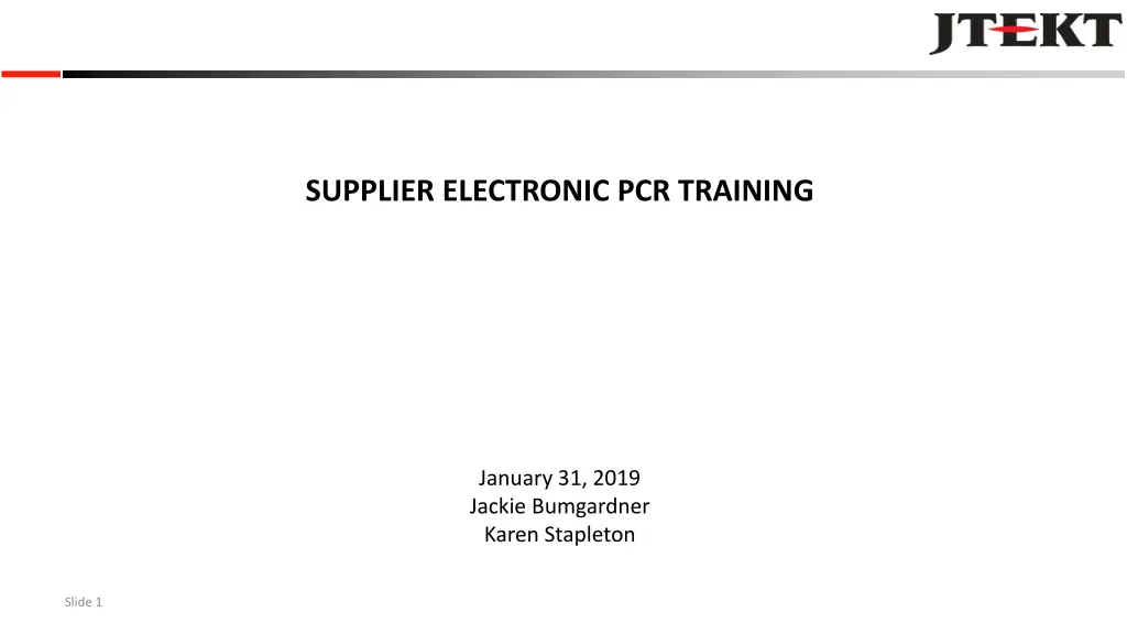 supplier electronic pcr training n.w