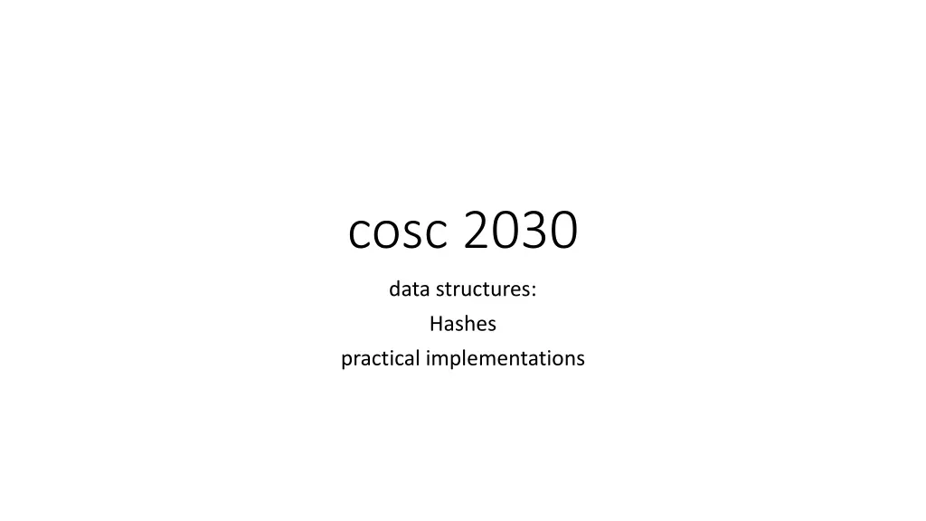 cosc 2030 n.w