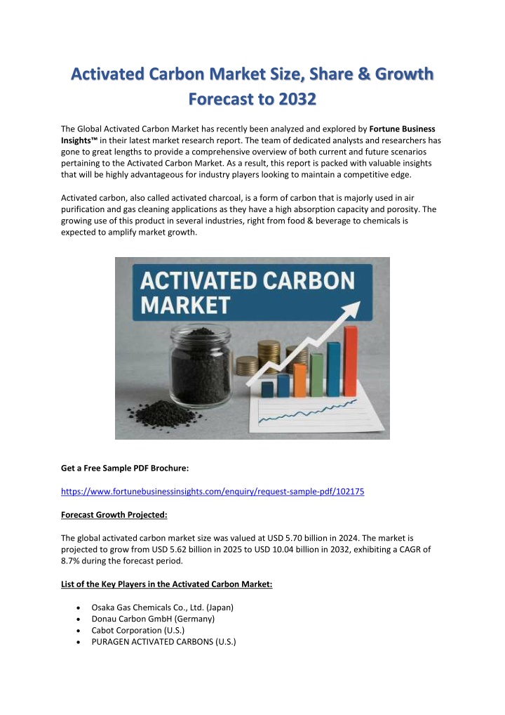activated carbon market size share growth n.w
