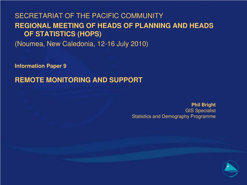 secretariat of the pacific community regional n.w