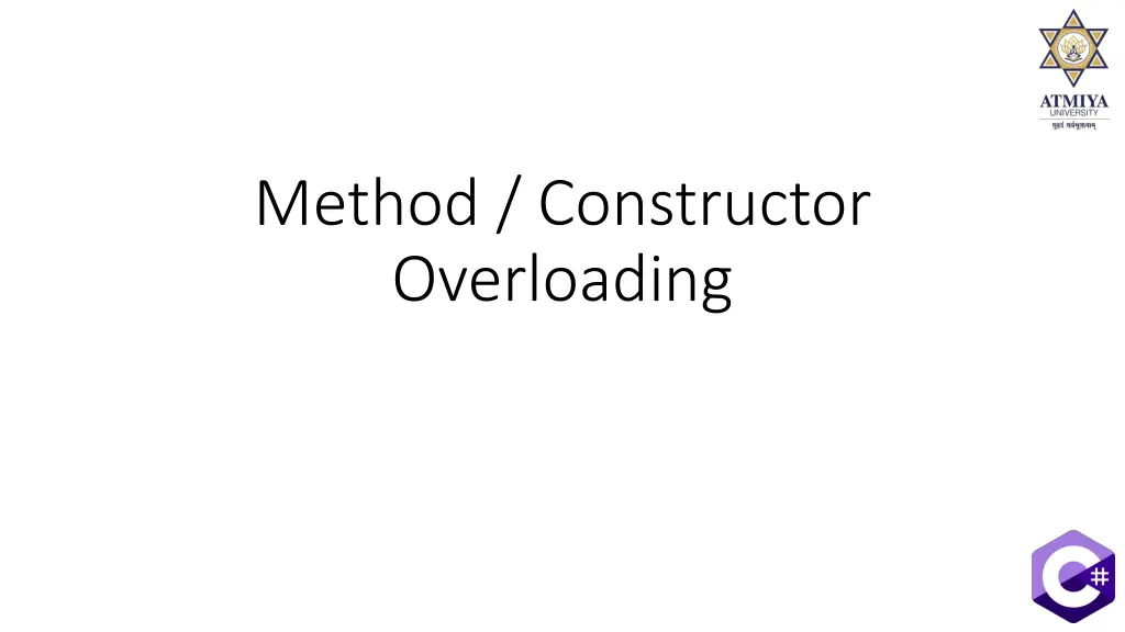 method constructor overloading n.w