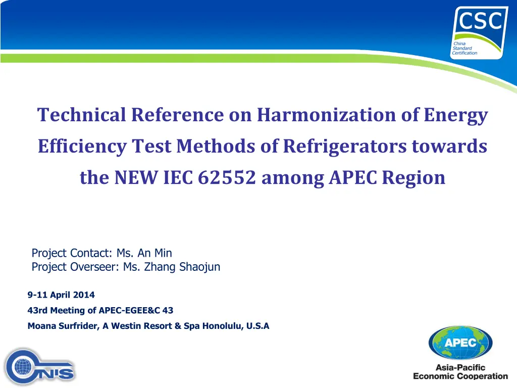 technical reference on harmonization of energy n.w