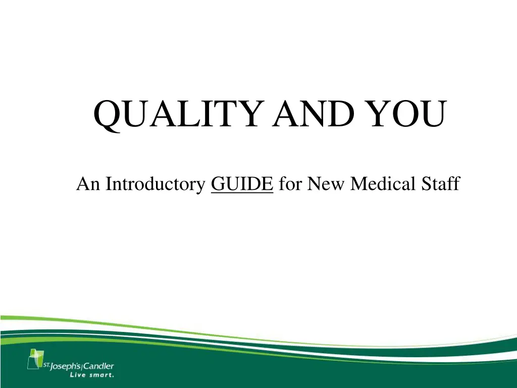 quality and you n.w