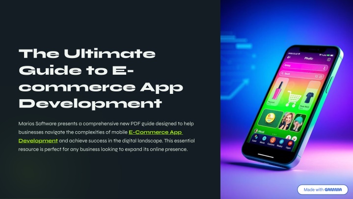 the ultimate guide to e commerce app development n.w