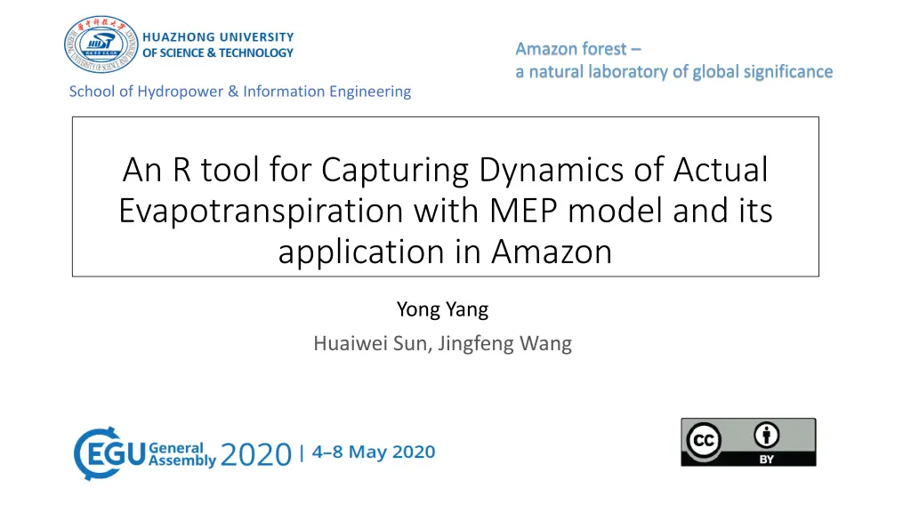 amazon forest a natural laboratory of global n.w