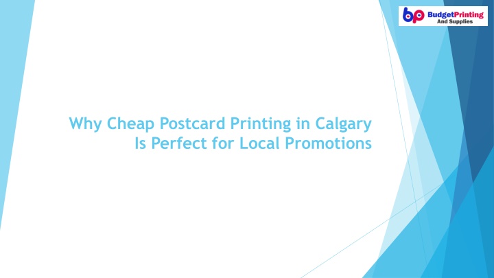 Why Cheap Postcard Printing in Calgary Is Perfect for Local Promotions
