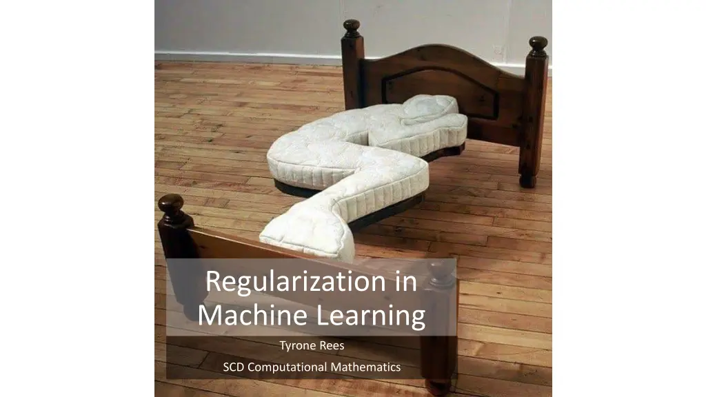 regularization in machine learning n.w