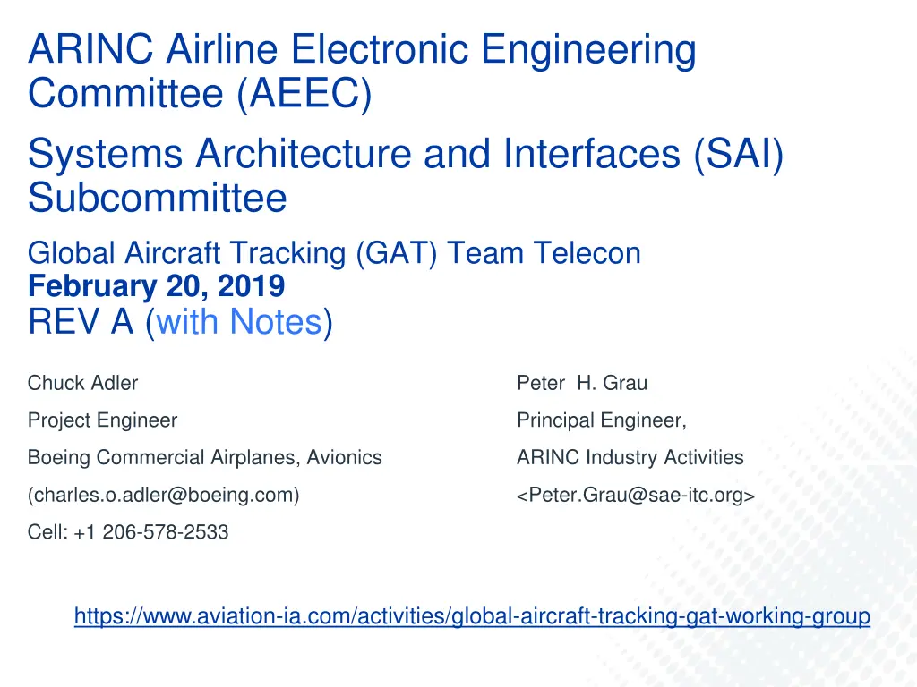arinc airline electronic engineering committee n.w