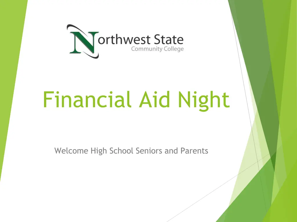 financial aid night n.w