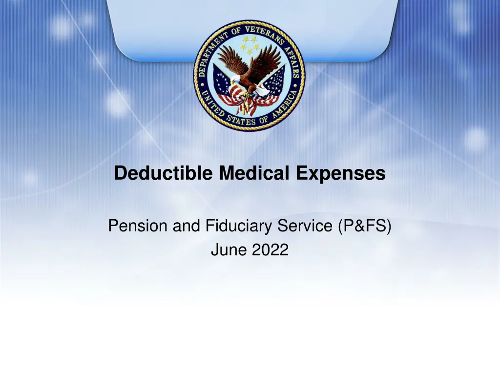deductible medical expenses n.w