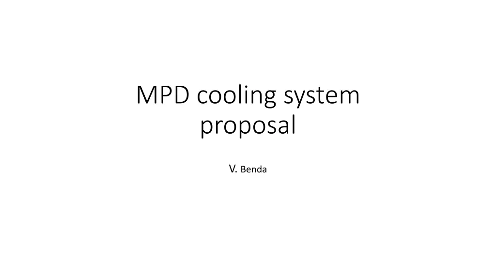 mpd cooling system proposal n.w