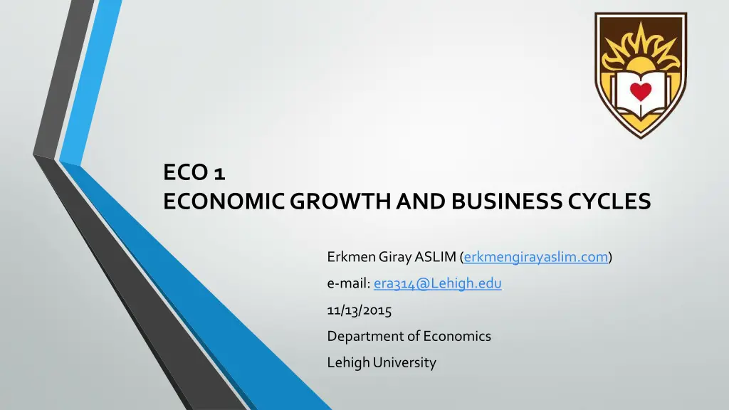 eco 1 economic growth and business cycles n.w