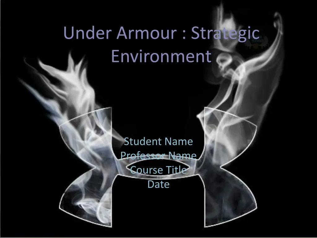 under armour strategic environment n.w
