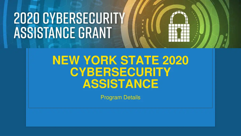 new york state 2020 cybersecurity assistance n.w