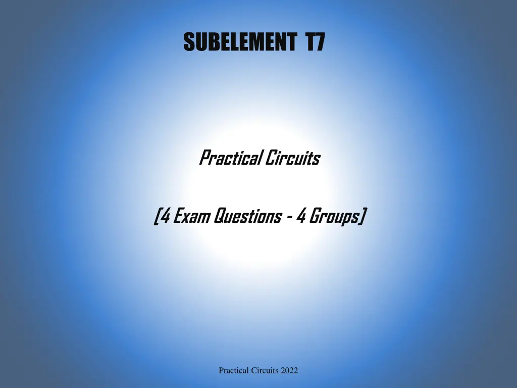 subelement t7 n.w