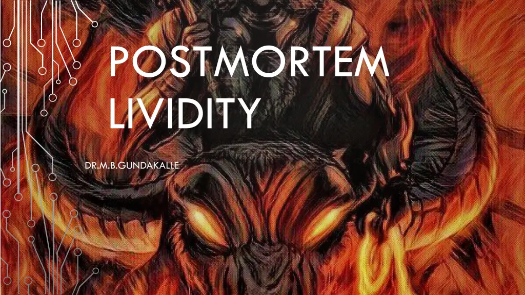 postmortem lividity n.w