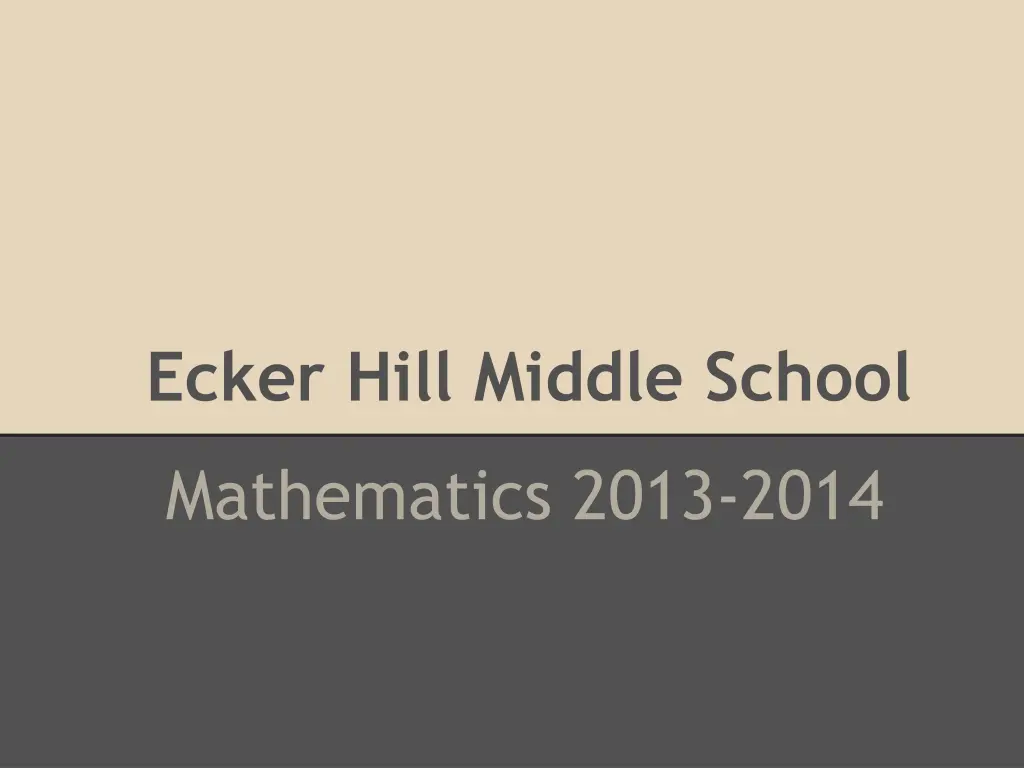 ecker hill middle school n.w