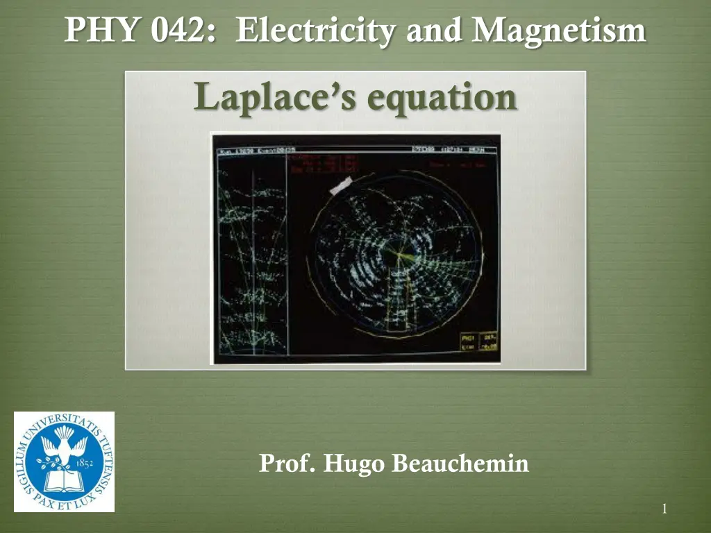 phy 042 electricity and magnetism n.w