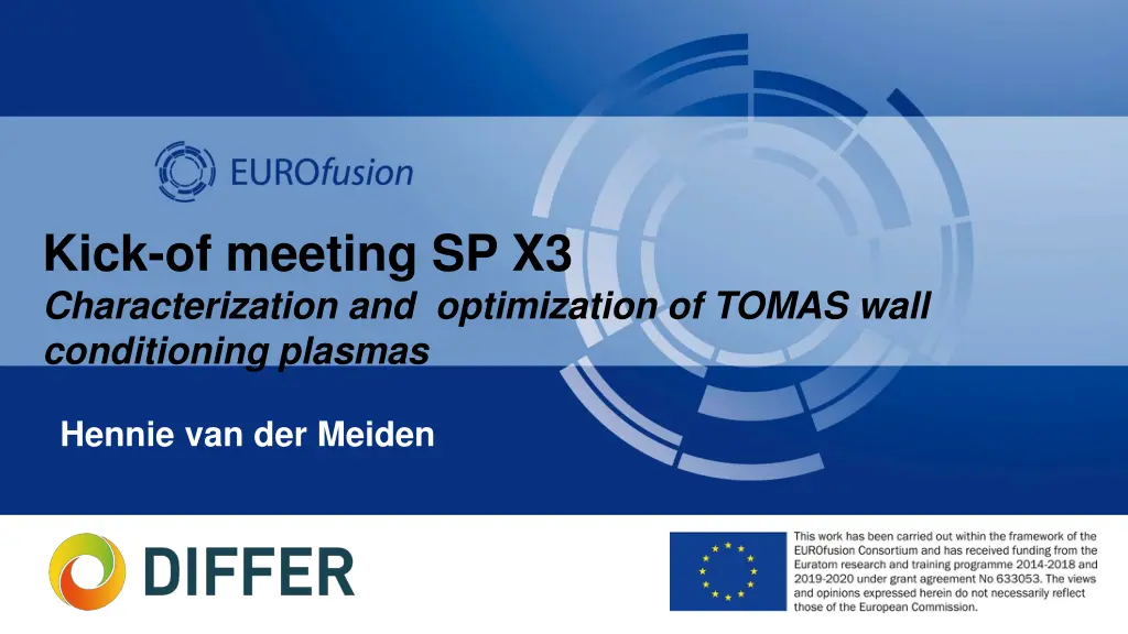 kick of meeting sp x3 characterization n.w
