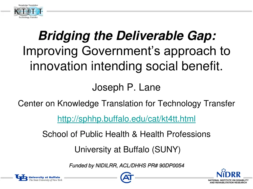 bridging the deliverable gap improving government n.w