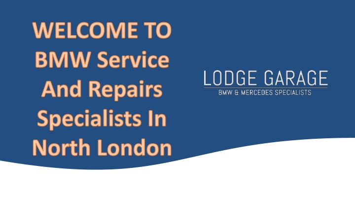 BMW Service And Repairs Specialists In North London