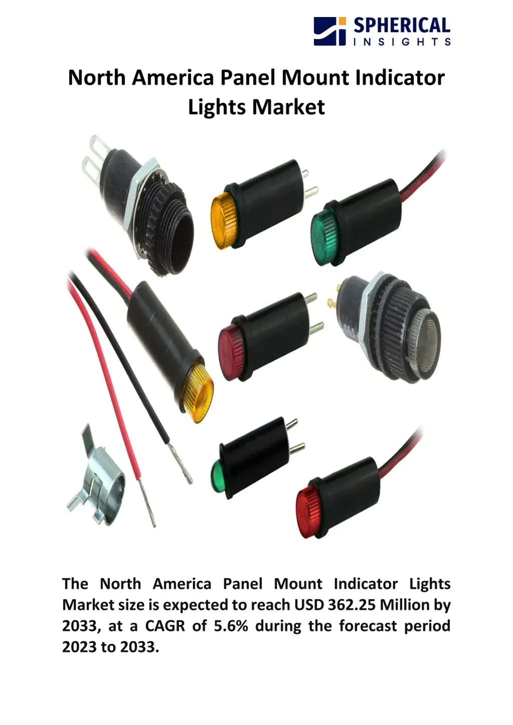 north america panel mount indicator lights market n.