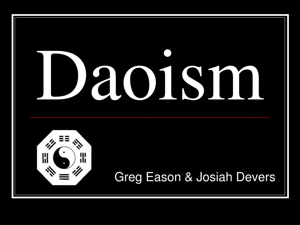 daoism n.w