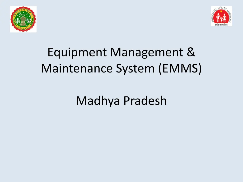 equipment management maintenance system emms n.w