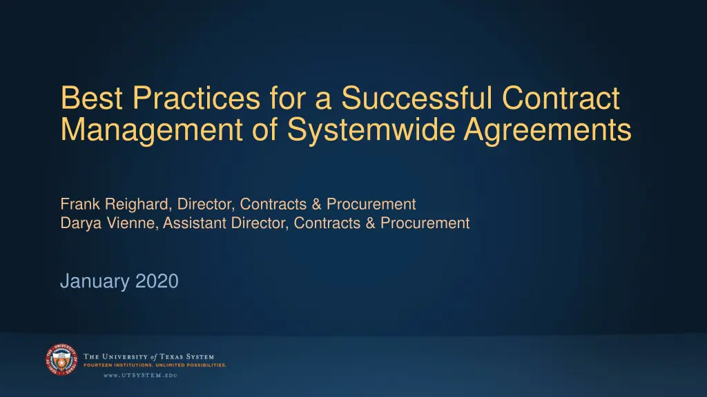 best practices for a successful contract n.w