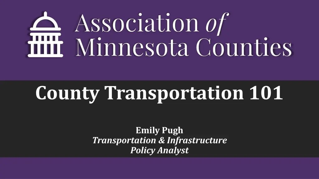 county transportation 101 n.w