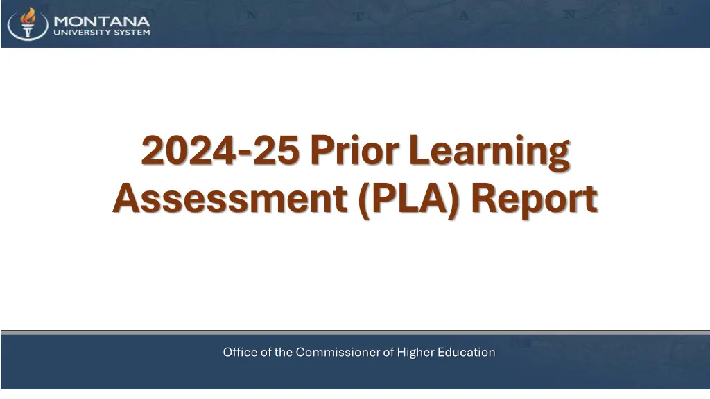 2024 25 prior learning assessment pla report n.w