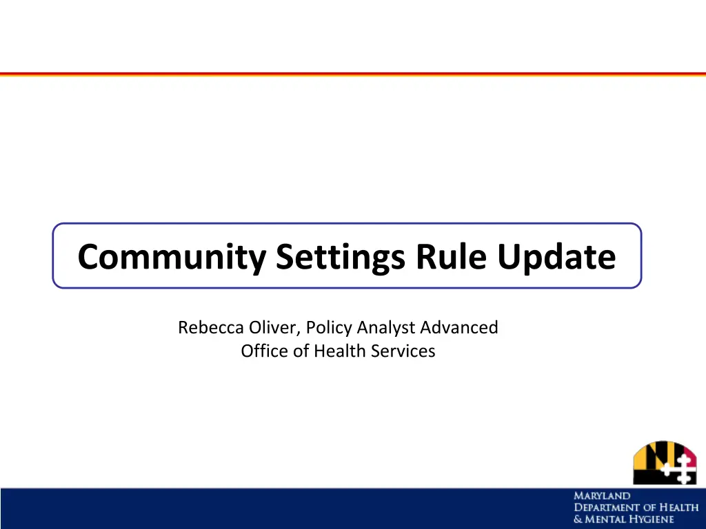 community settings rule update n.w